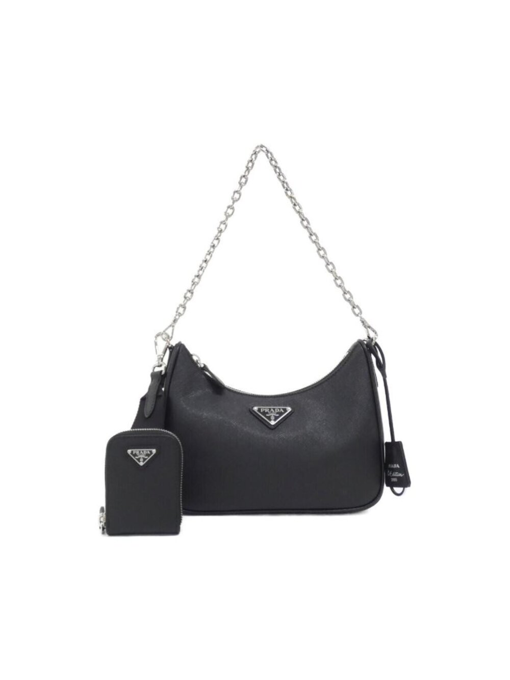 Prada Shoulder Bag Silver